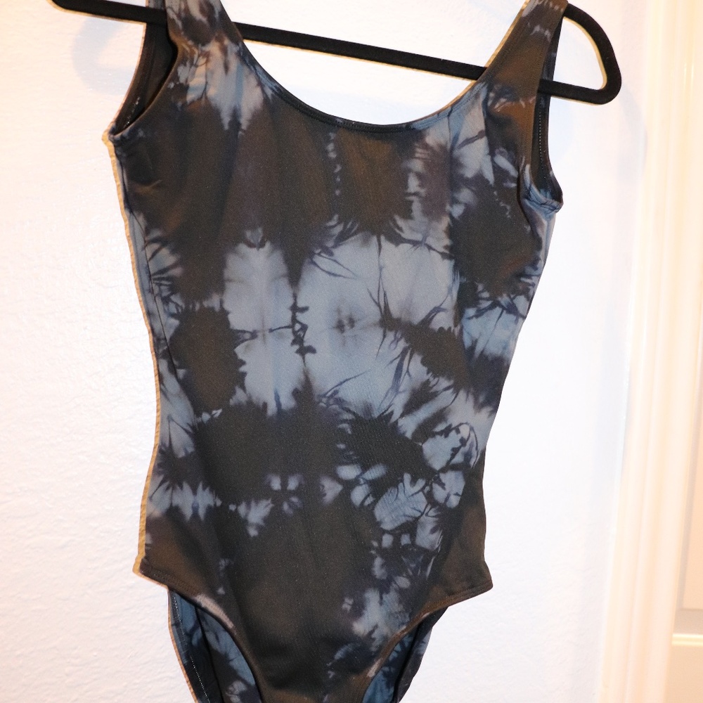 Black Tie Die Leotard